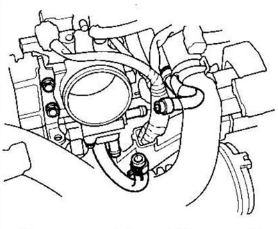 5. Отсоедините перепускные водяные шланги, затем…