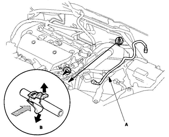 3. Прежде чем соединить новую топливную…