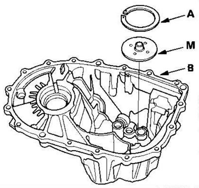 7. Установите подобранную регулировочную шайбу 72…