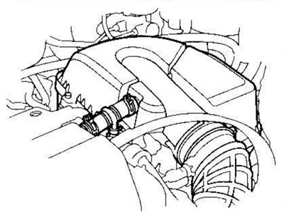 14. Установите воздухоочиститель.