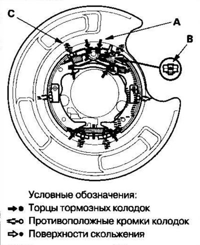 4. Нанесите смазку Molykote 44 МА на торцы…