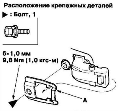 6. Разхлабете болта, след което отстранете…