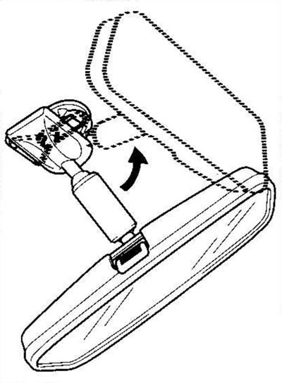 4. Зафиксируйте зеркало, повернув основание на…