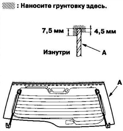 5. Нанесите грунтовку (YOKOHAMA RUBBER MS-90 или…