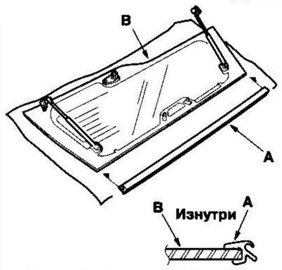 7. Совместите кромку молдинга (А) с угловой…