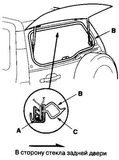 7. Нанесите в канавку по периметру уплотнителя…