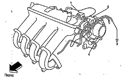 Схема вакуумных линий.