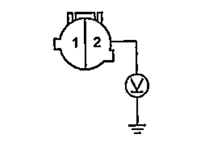3. Measure the voltage between terminal «2» of…