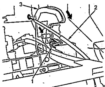 Регулировка троса привода заслонки направления потока воздуха (Хонда ...