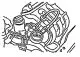 Checking the end of compression stroke pressure