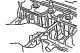 Checking the axial clearance of the connecting rod and crankshaft