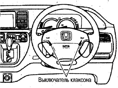 Выключатель клаксона