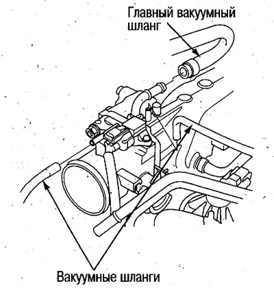 11. Від'єднайте вакуумні шланги та головний…
