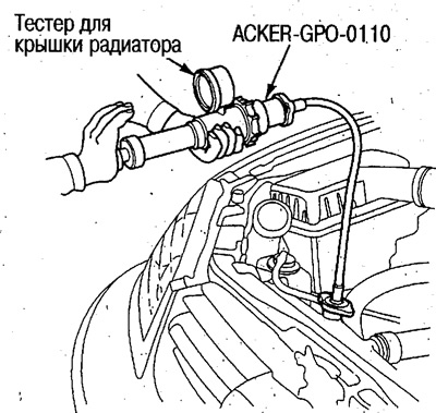 3. Стварыце патрабаваны ціск у сістэме астуджэння…
