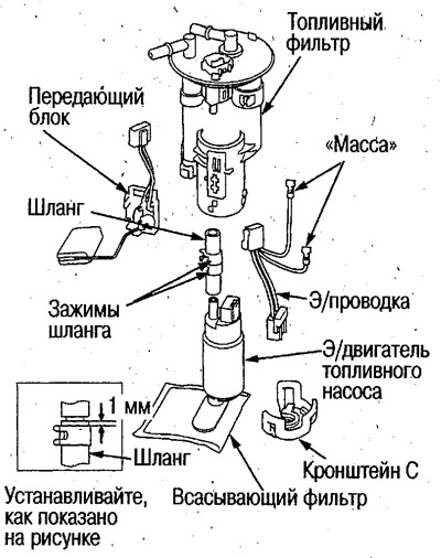 Не нажимайте на всасывающий фильтр с нижней…
