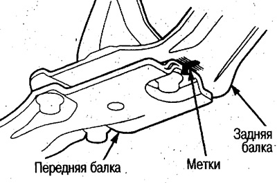 21. Нанесите метки совмещения на переднюю и…