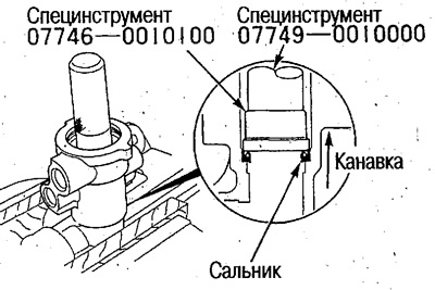 26. Набейте смазку в сальник и при помощи…
