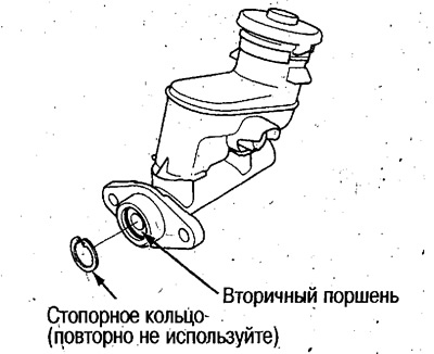 11. Установите главный цилиндр на усилитель.