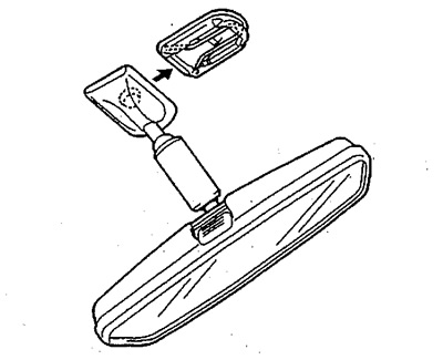 4. Во время установки расположите зеркало, как…