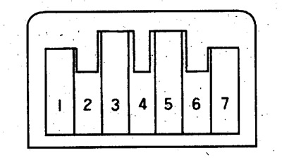 3. Измерите отпор између пинова бр. 5 и бр. 7.