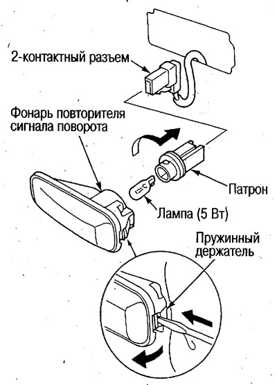 2. Отсоедините 2-контактный разъем и снимите…