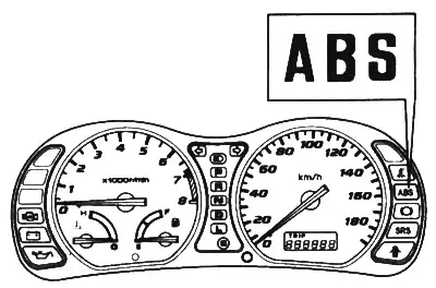 Сигнална лампа ABS