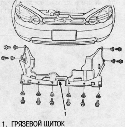 11.Зніміце гразевы шчыток.