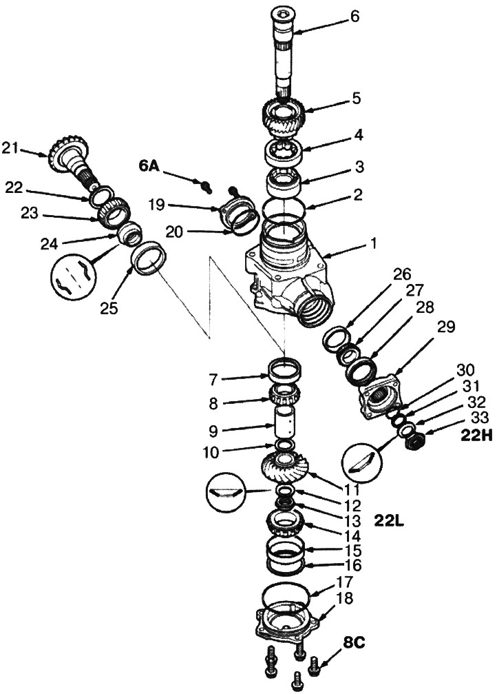 1. КАРТЕР РАЗДАТОЧНОЙ КОРОБКИ