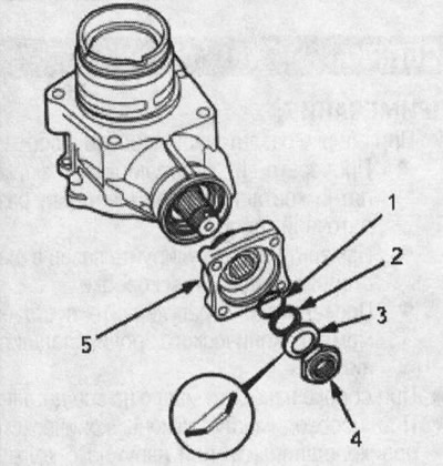1. КОЛЬЦЕВОЕ УПЛОТНЕНИЕ. Замените