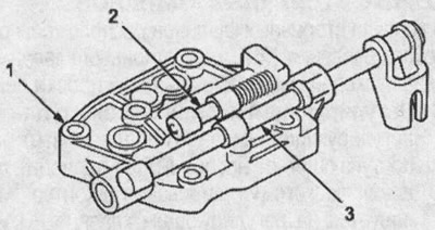 1. корпус клапана ручного управления; 2. клапан…