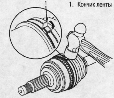 Выдаліце лішак змазкі з прылеглых участкаў.