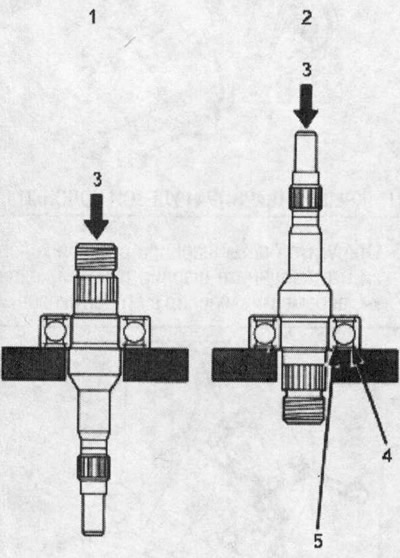 1. выпрессовка; 2. запрессовка; 3. пресс; 4.…