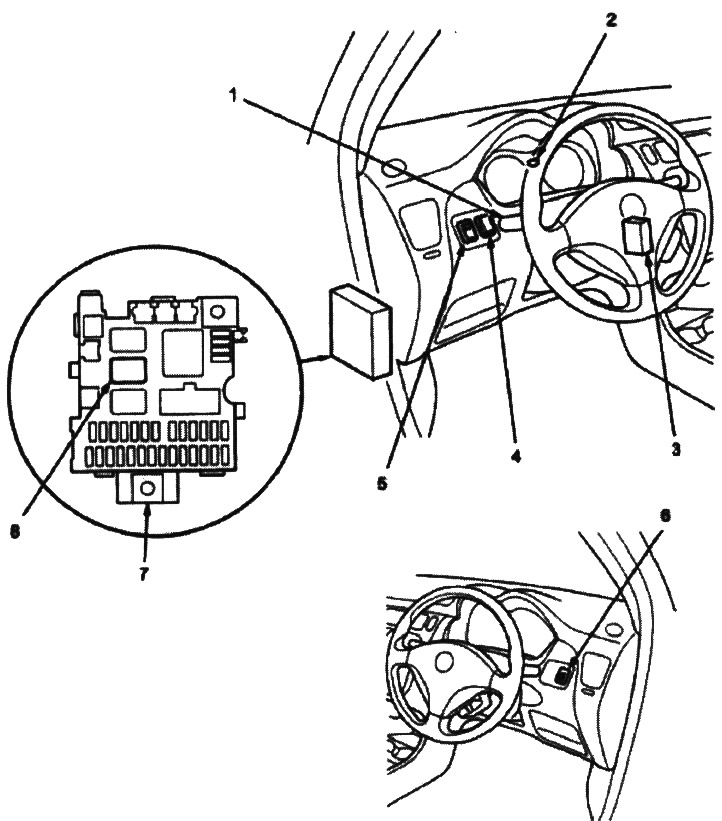 1. КОМБИНИРОВАННЫЙ ПЕРЕКЛЮЧАТЕЛЬ ОСВЕЩЕНИЯ